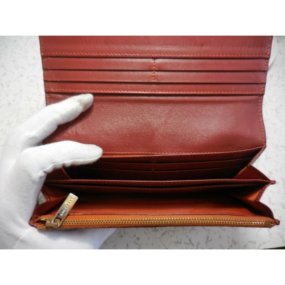 Burberry Python Skin Haymarket Wallet - Picture 7 of 8